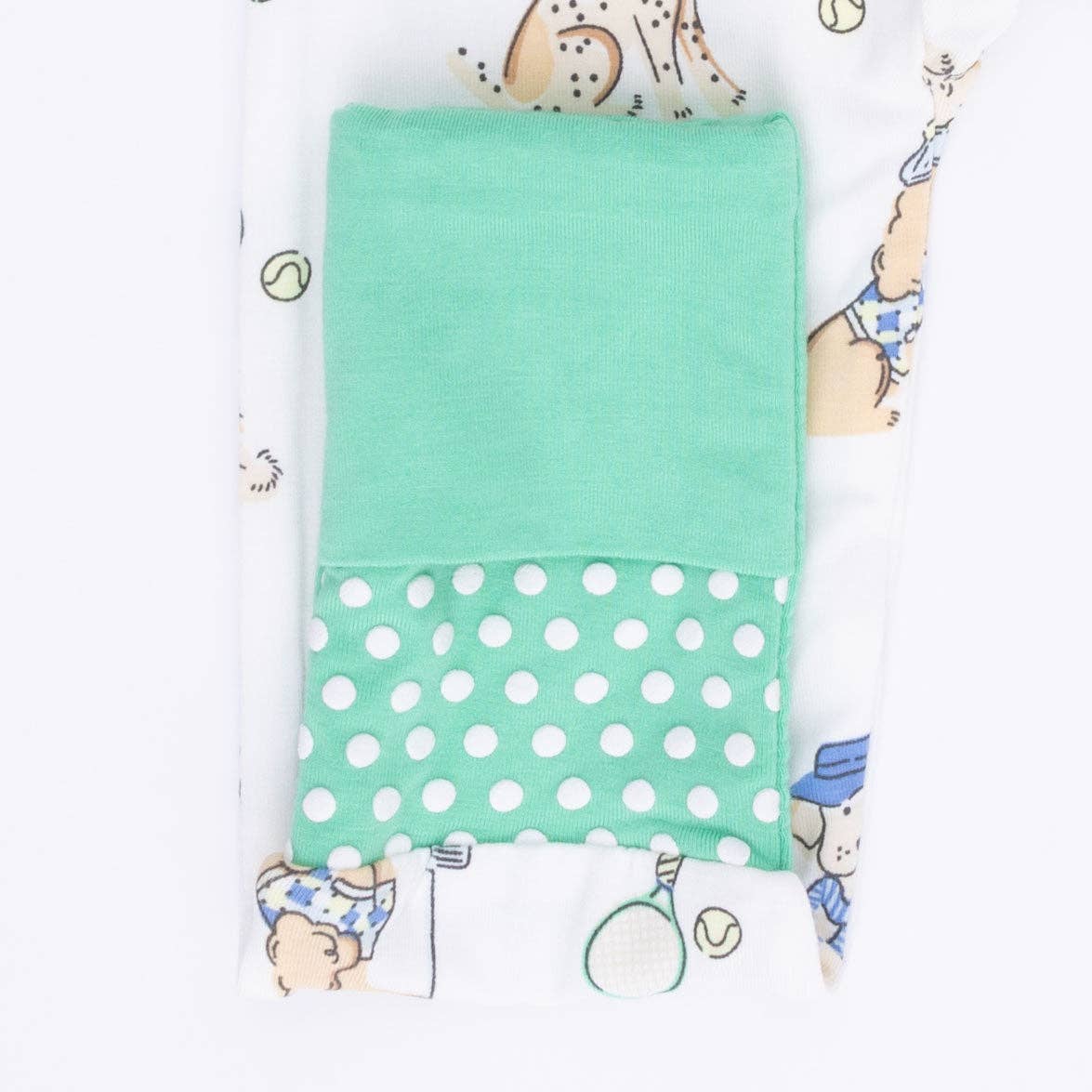 Country Club Dogs Convertible Romper in Neutral