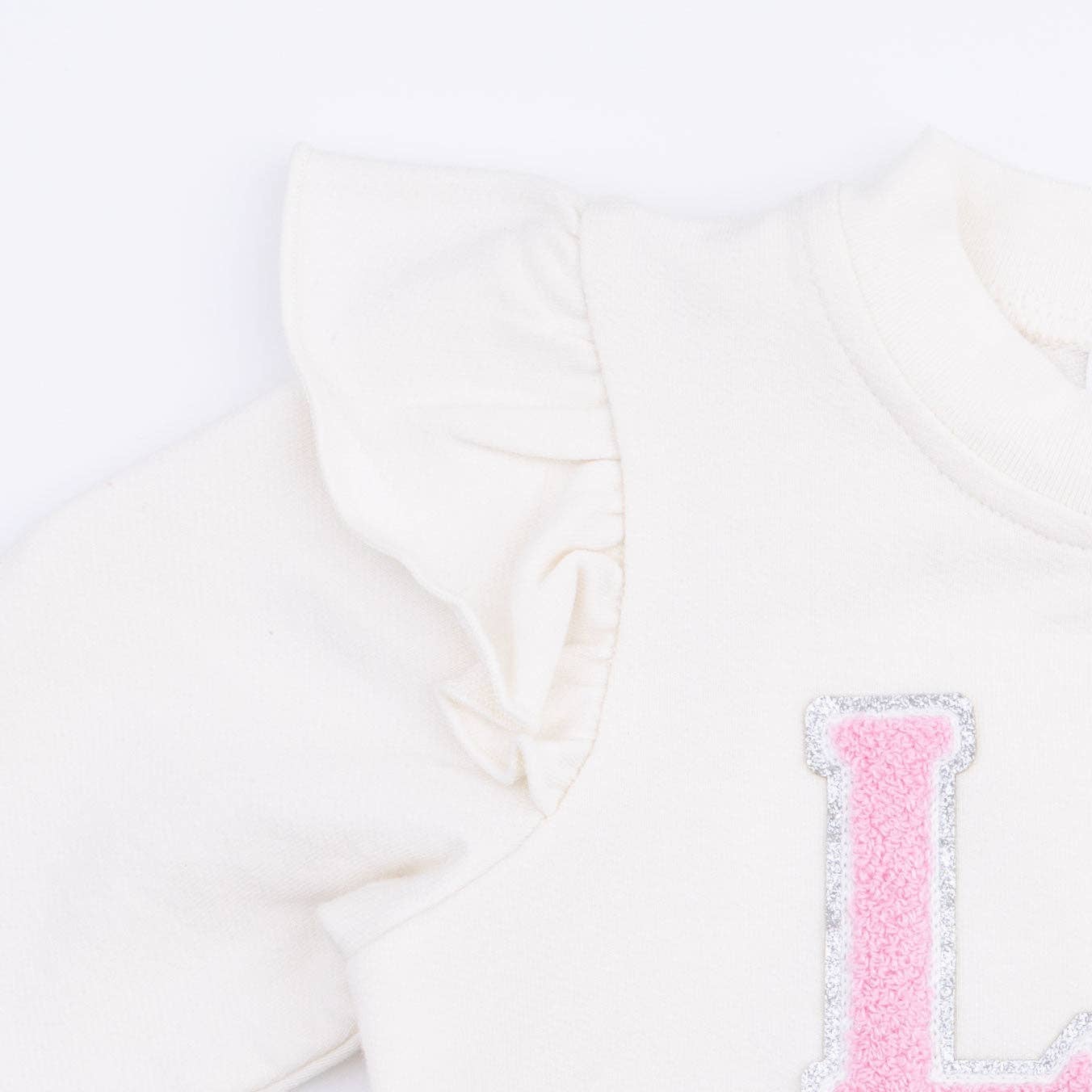 Pretty Tennis Ruffle Sweatshirt