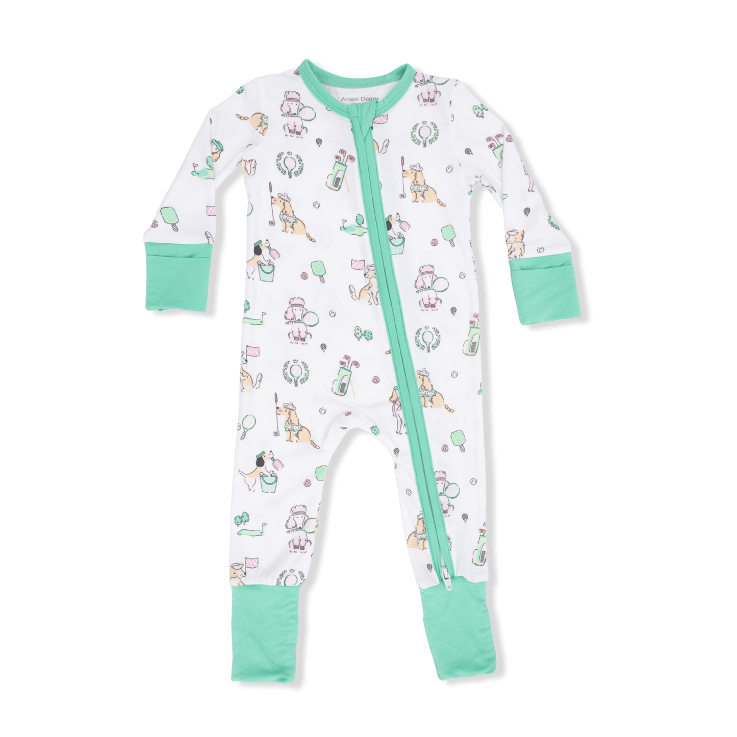 Country Club Dogs Convertible Romper in Pink