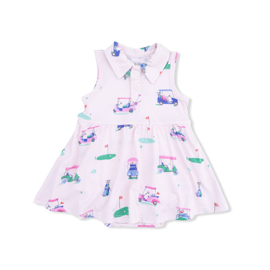 Vintage Golf Carts Tennis Dress