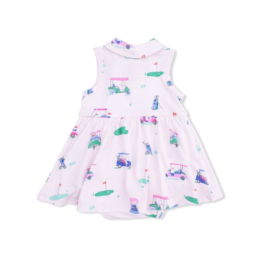 Vintage Golf Carts Tennis Dress