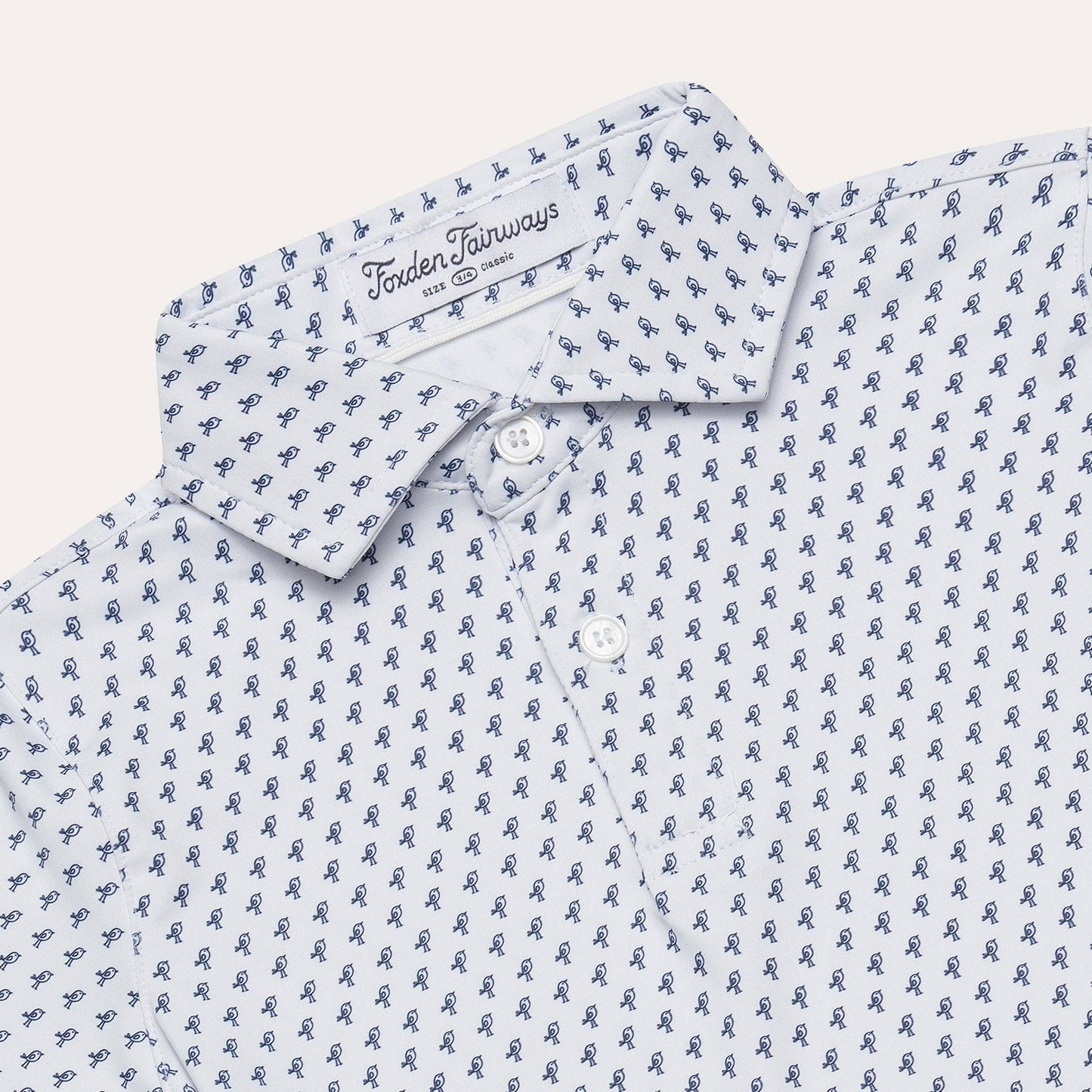 Navy Birdie Golf Polo