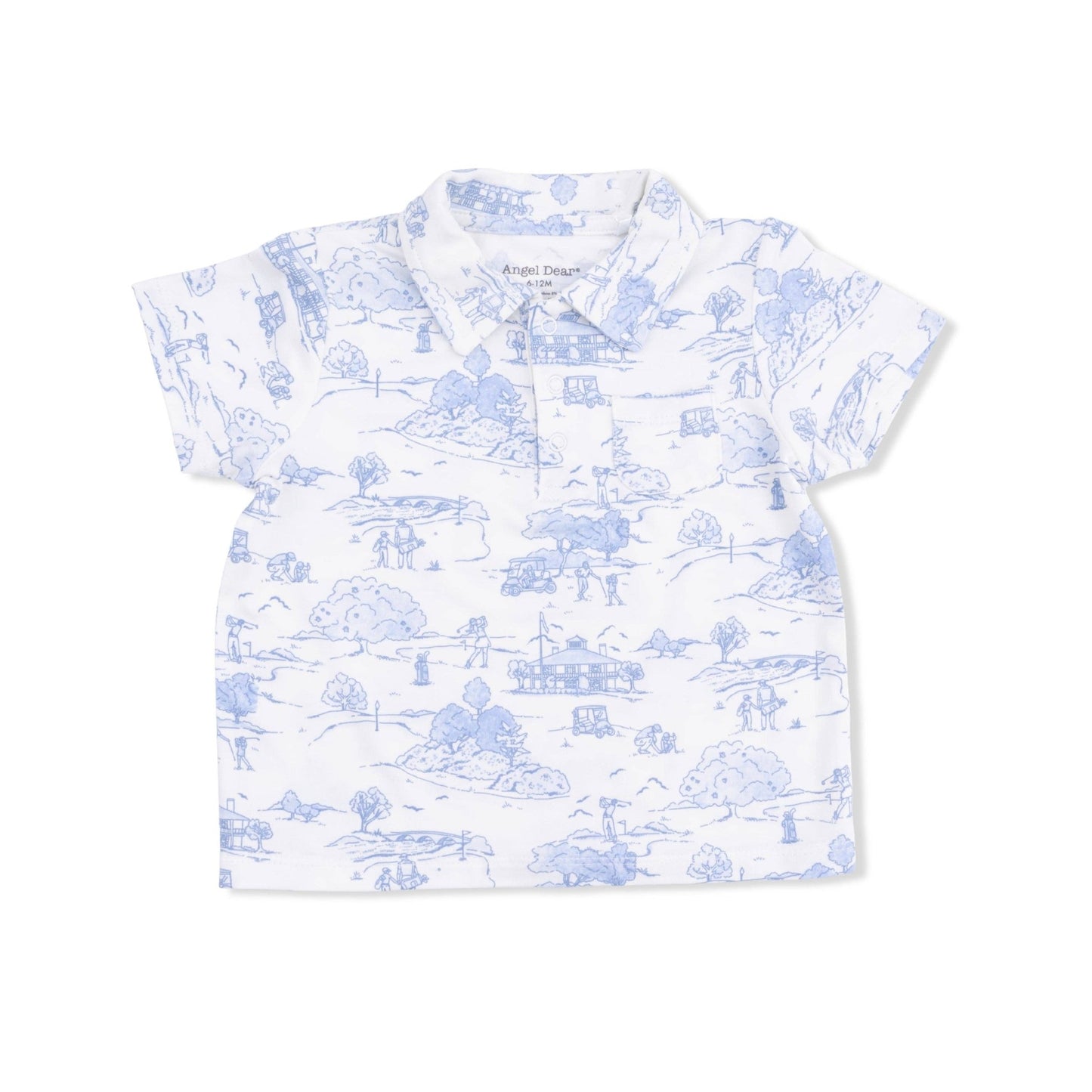 Golf Toile Polo and Short Set