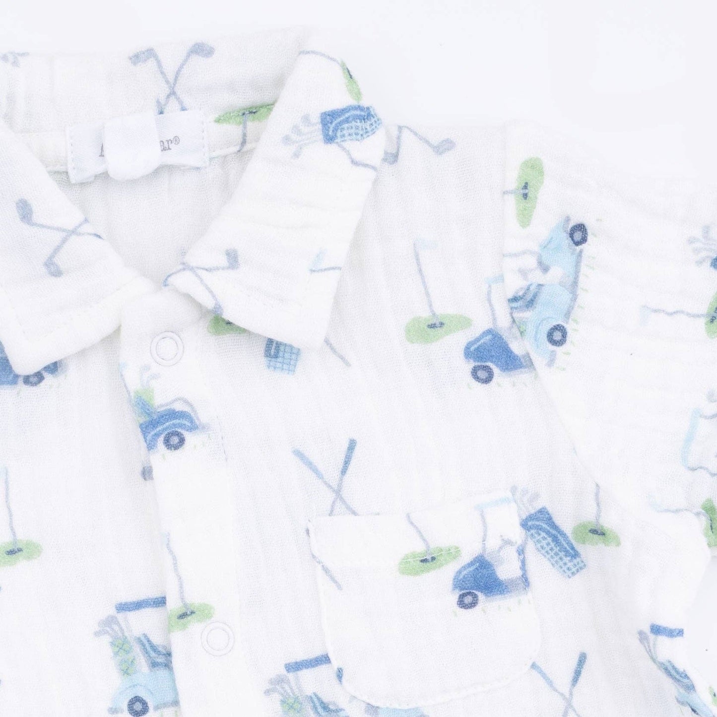 Baby Golf Carts Polo Shortie in Blue