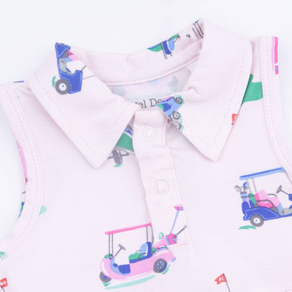 Vintage Golf Carts Tennis Dress