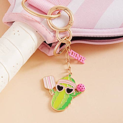 Pickleball Pickle Bag Charm