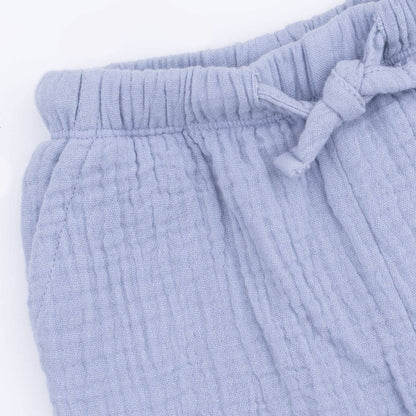 Baby Golf Carts Polo and Casual Short Set in Blue