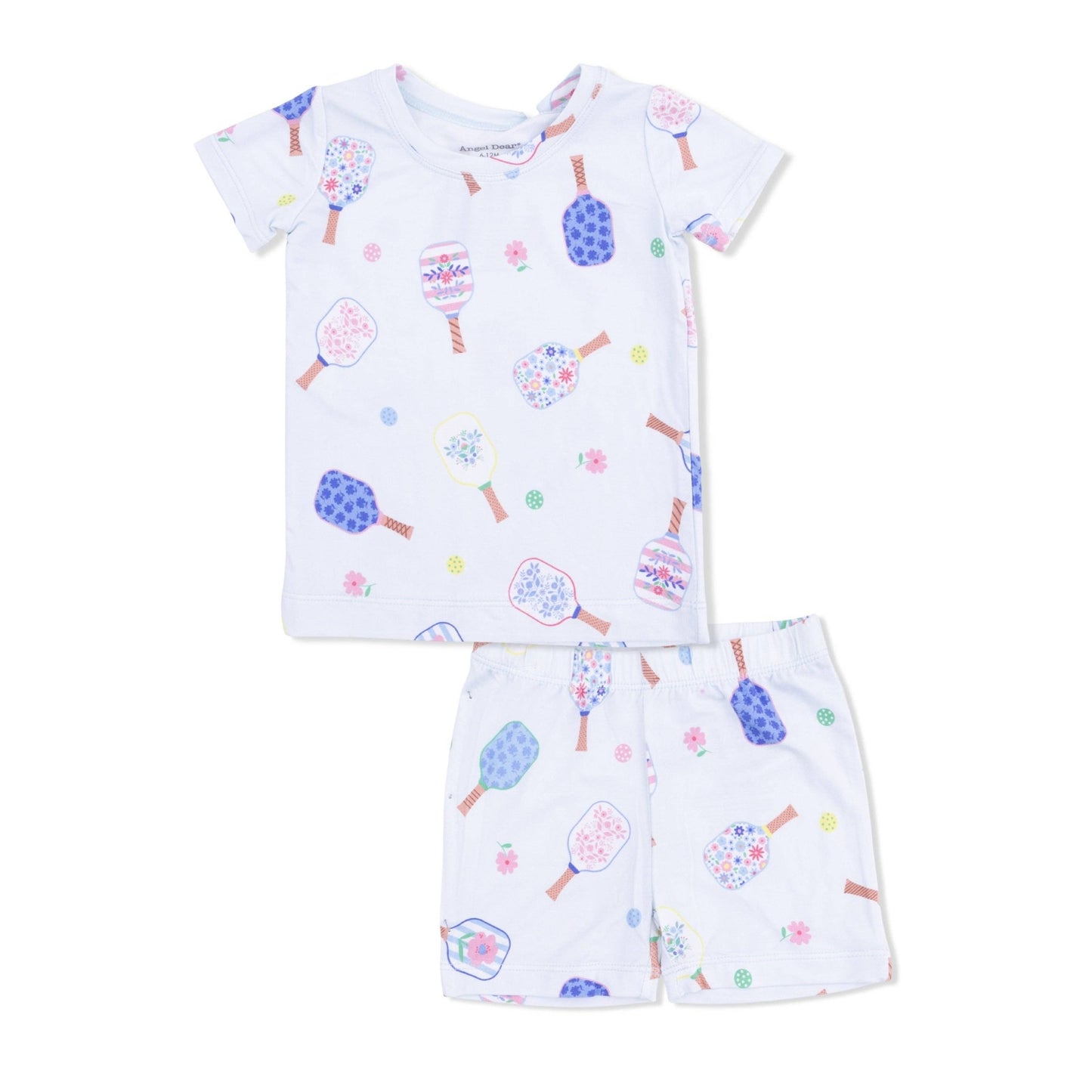 Floral Pickleball Loungewear Short Set