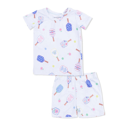 Floral Pickleball Loungewear Short Set