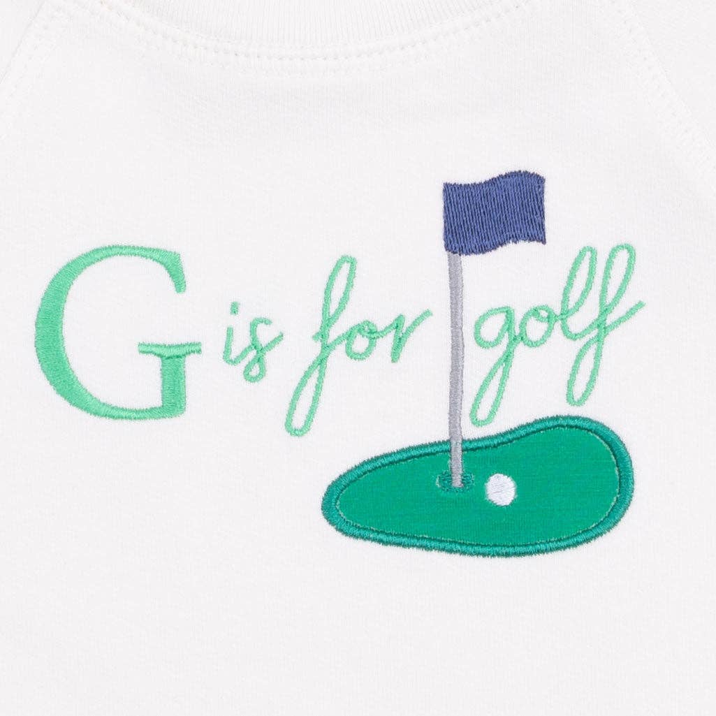 G is for Golf Raglan Sweatshirt
