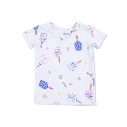 Floral Pickleball Loungewear Short Set