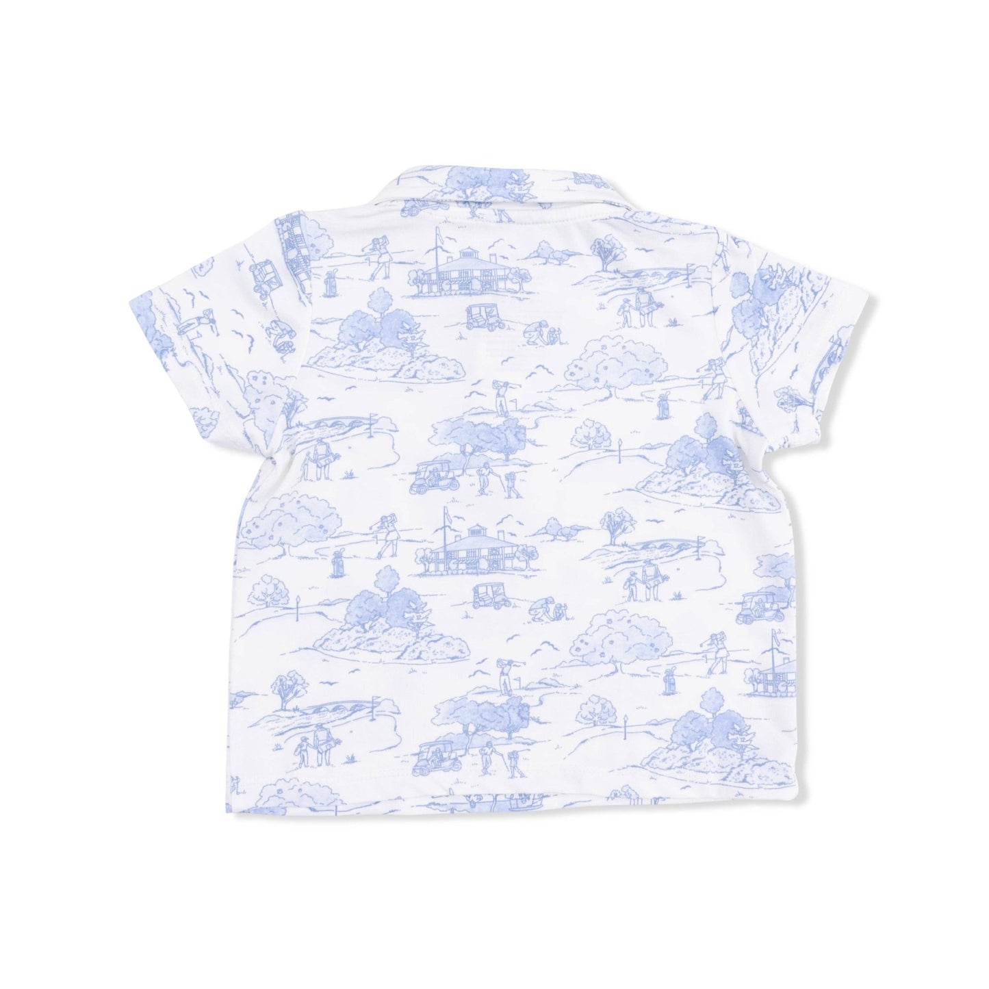 Golf Toile Polo and Short Set