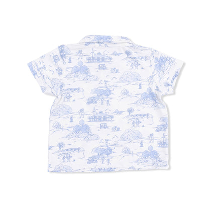 Golf Toile Polo and Short Set