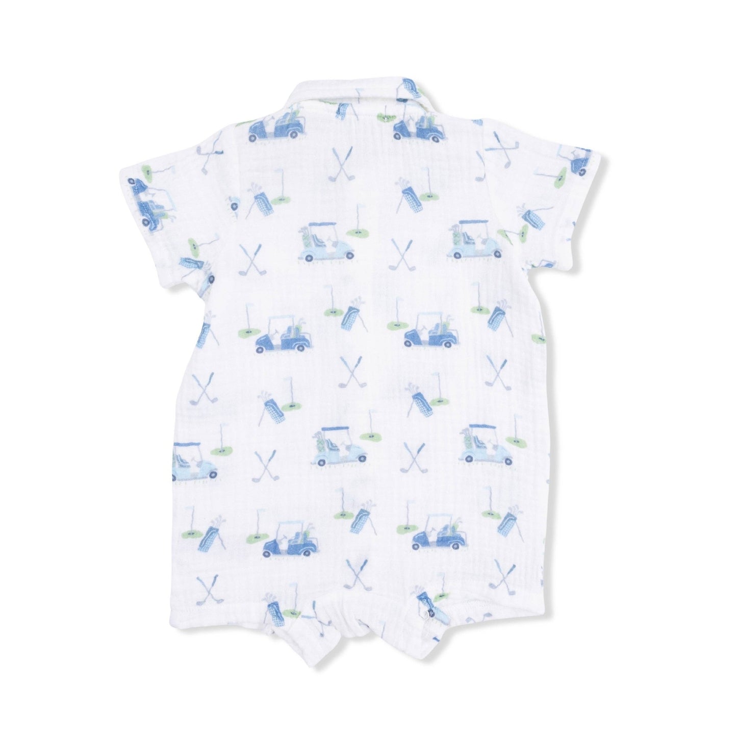 Baby Golf Carts Polo Shortie in Blue