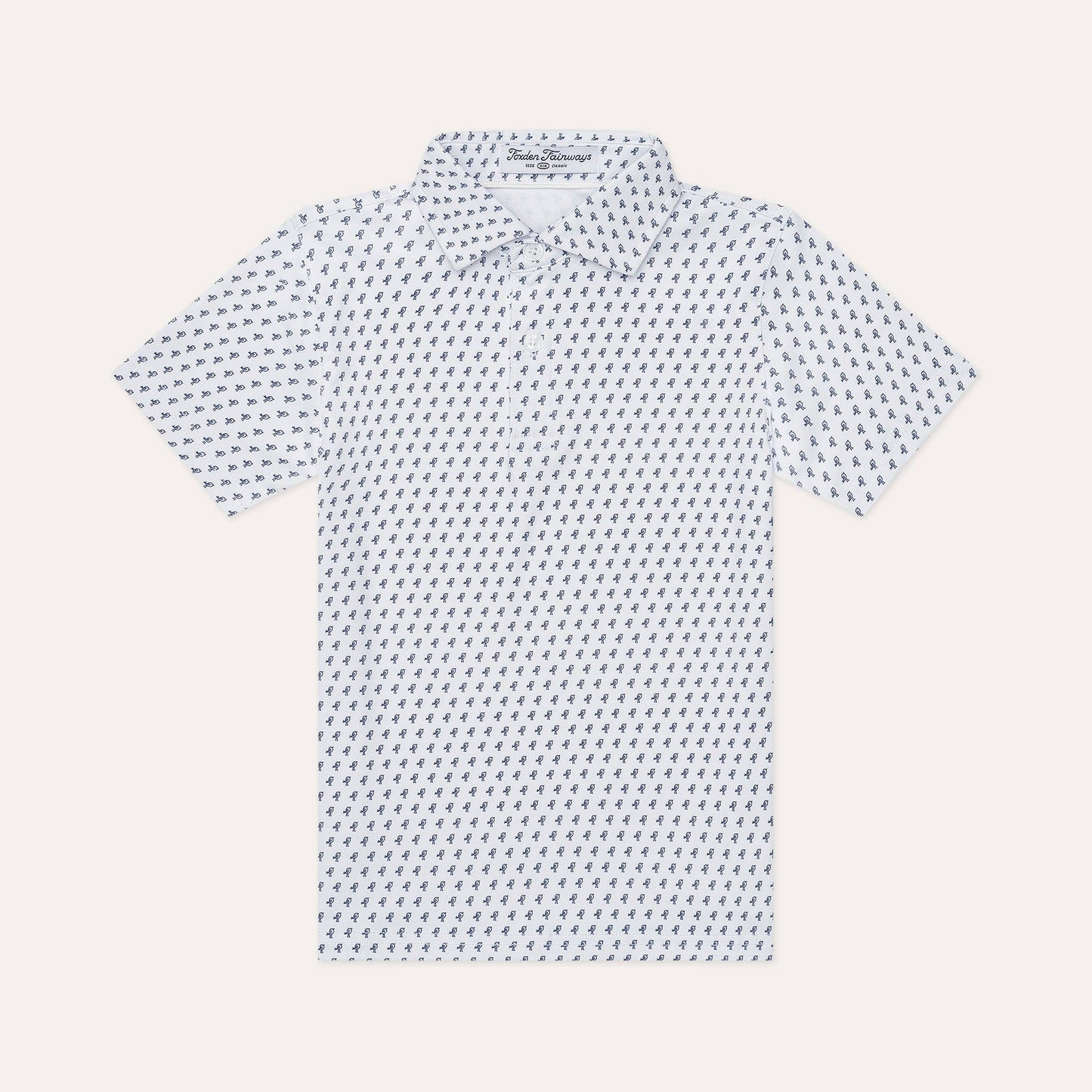 Navy Birdie Golf Polo