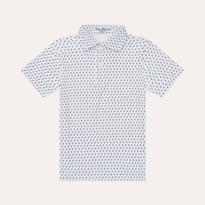 Navy Birdie Golf Polo