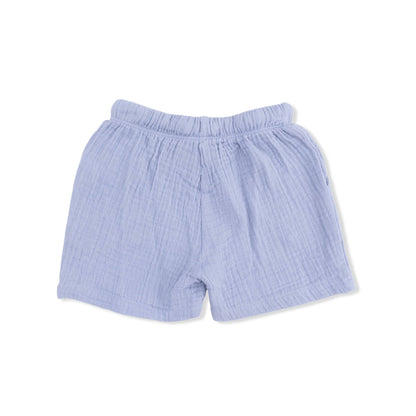 Baby Golf Carts Polo and Casual Short Set in Blue