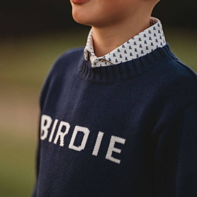 Navy Birdie Golf Polo