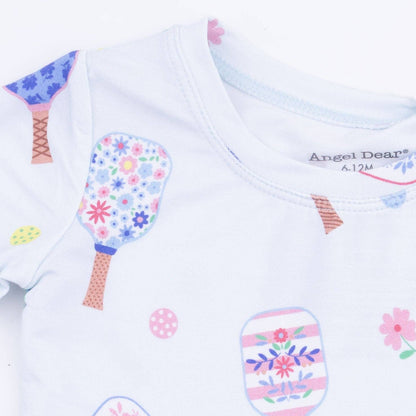 Floral Pickleball Loungewear Short Set