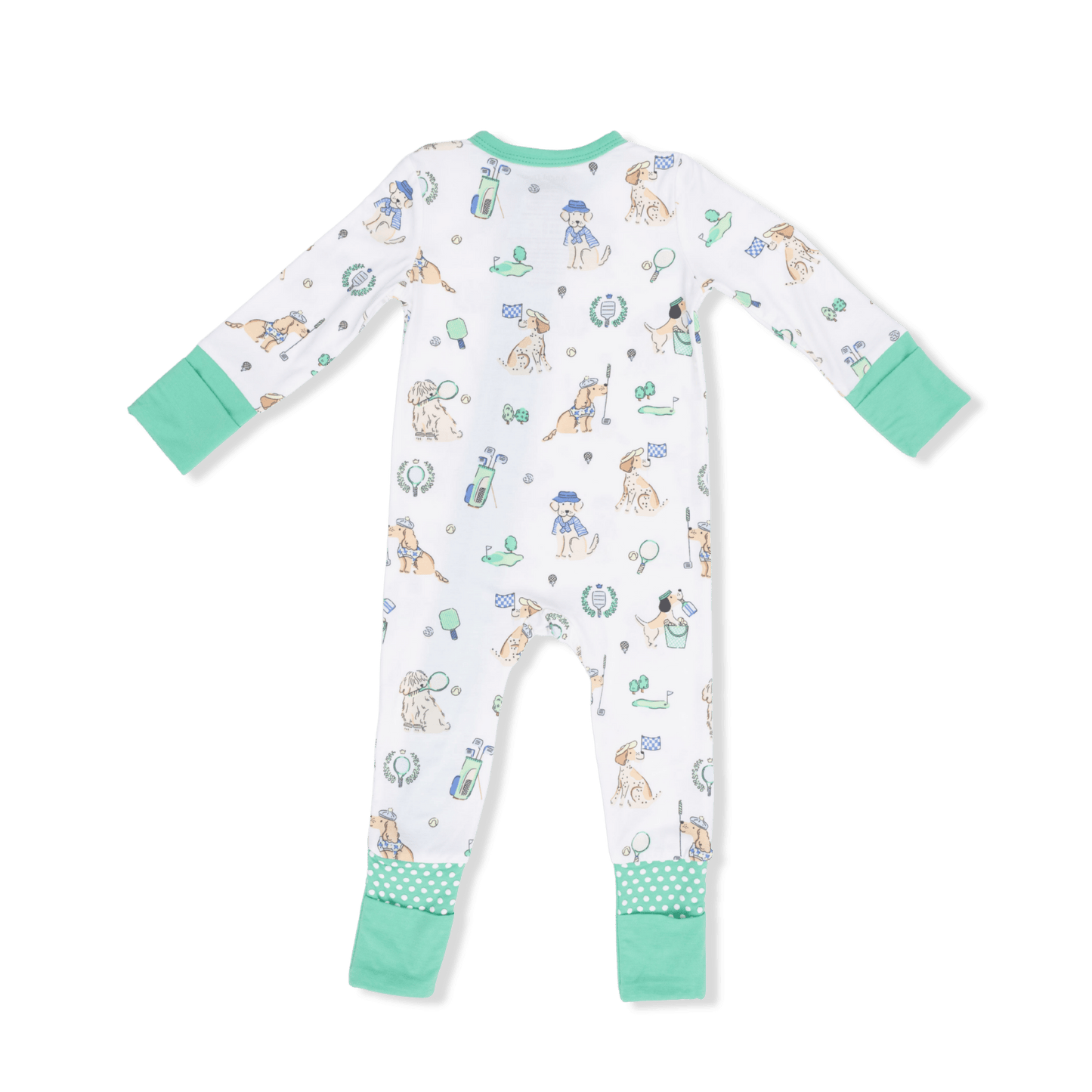 Country Club Dogs Convertible Romper in Neutral