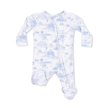 Golf Toile 2-Way Zipper Footie