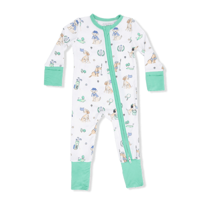 Country Club Dogs Convertible Romper in Neutral
