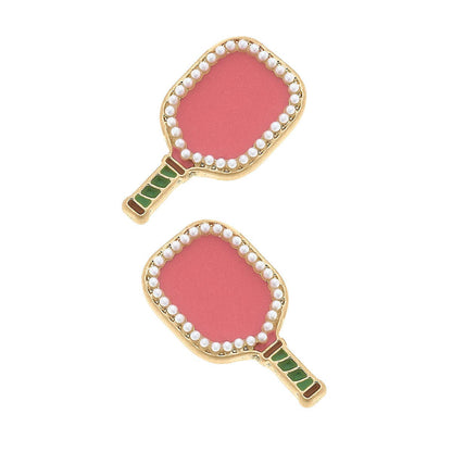 Ellie Pickleball Stud Earrings