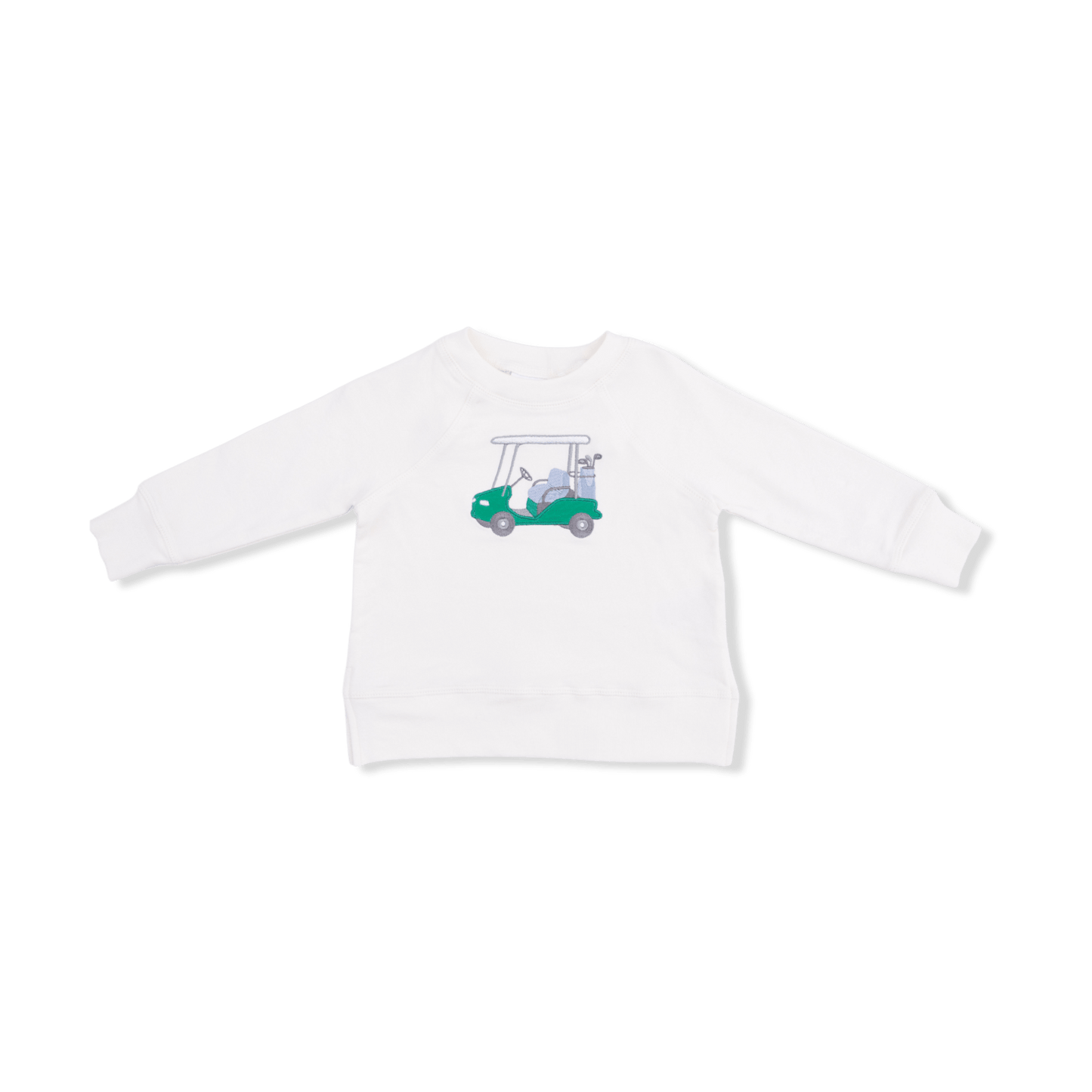 Golf Cart Raglan Sweatshirt