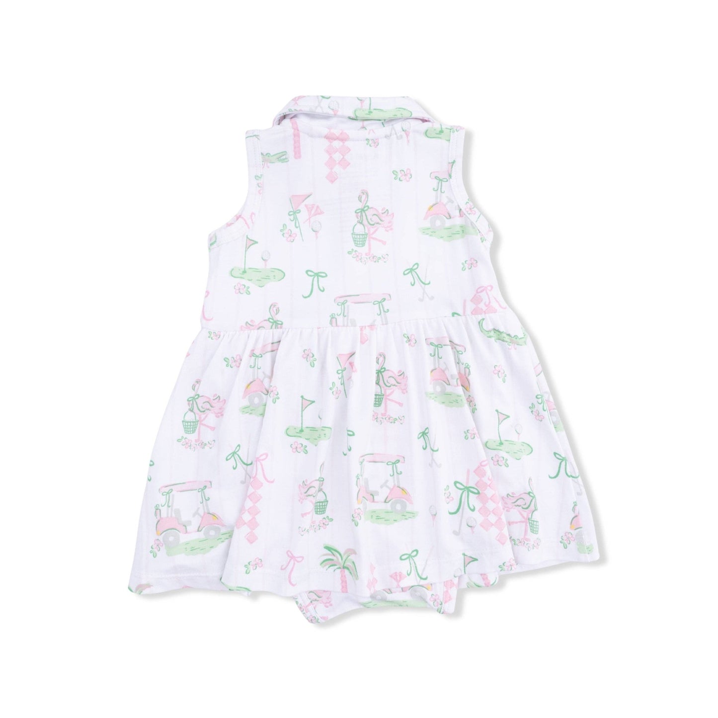 Pretty Golf Collared Dress