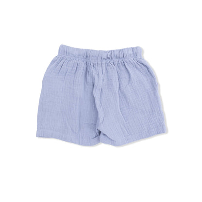 Golf Trellis Polo and Casual Short Set in Blue