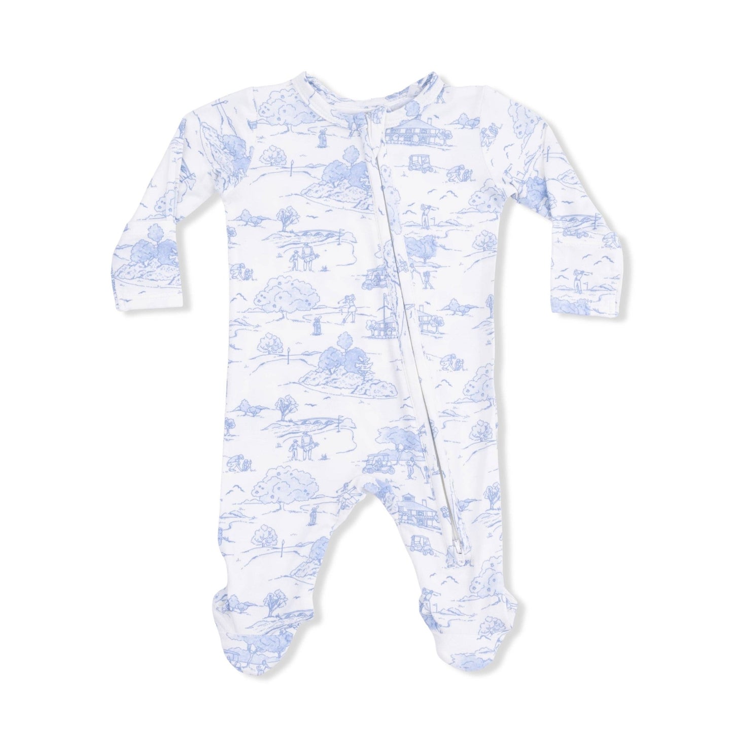 Golf Toile 2-Way Zipper Footie