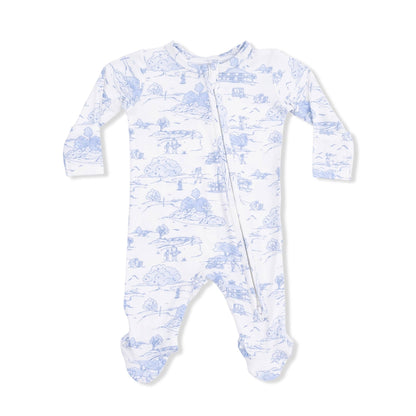 Golf Toile 2-Way Zipper Footie