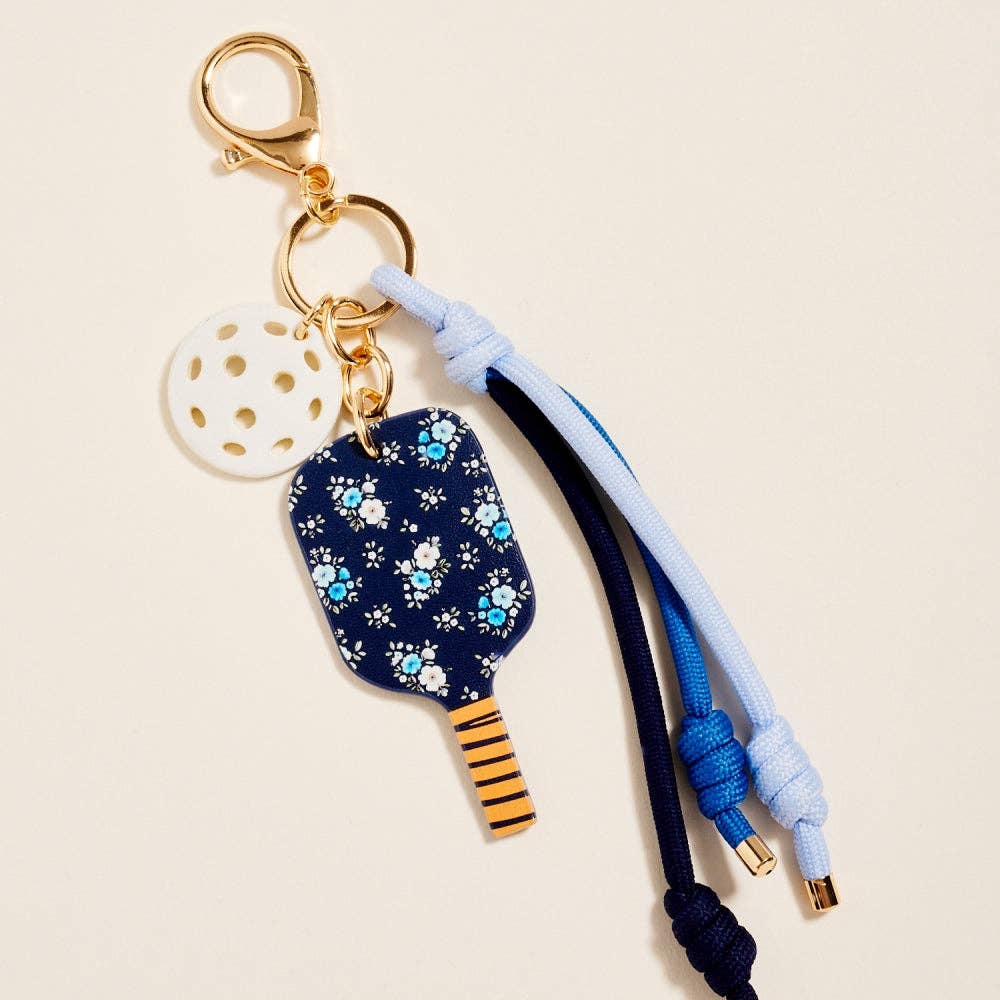 Leather Pickleball Paddle Bag Charm
