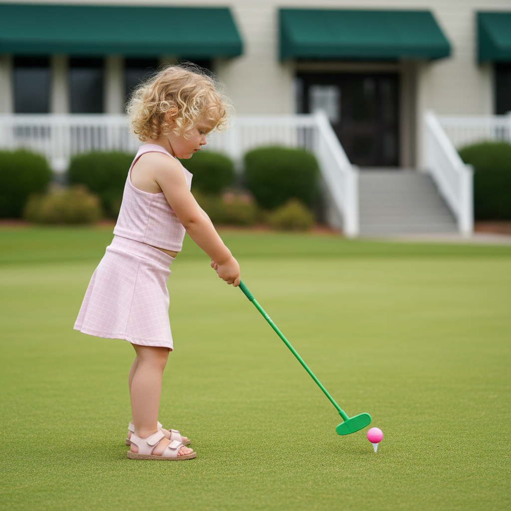 Tickled Pink Activewear Skort and Top Set