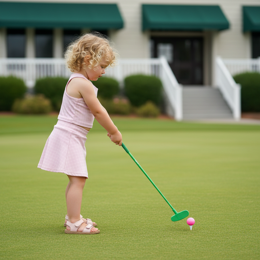 Tickled Pink Activewear Skort and Top Set